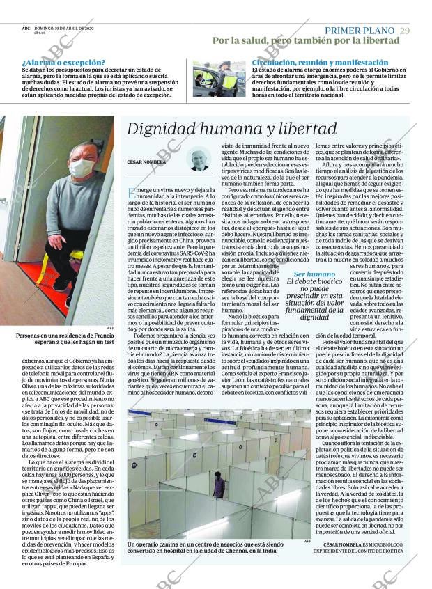 ABC CORDOBA 19-04-2020 página 29