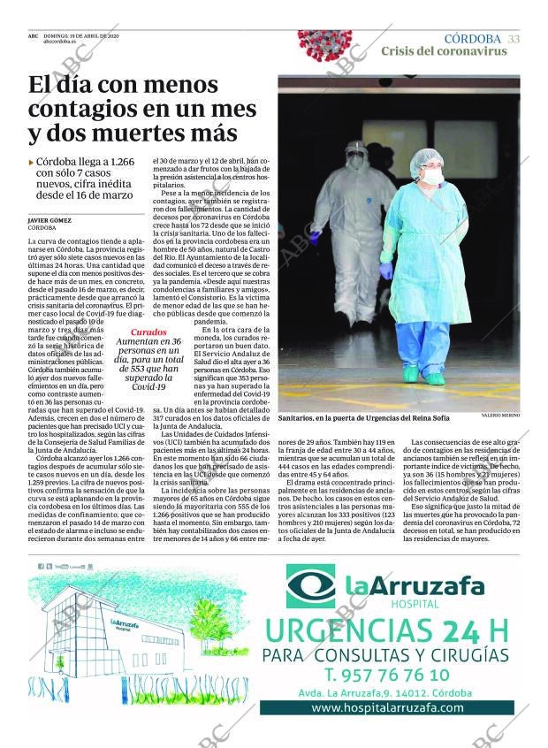 ABC CORDOBA 19-04-2020 página 33