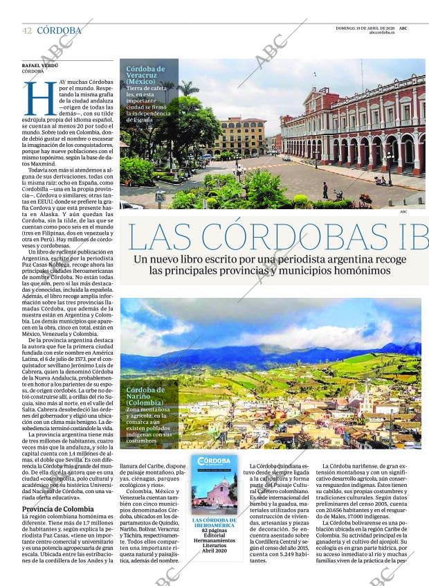 ABC CORDOBA 19-04-2020 página 42