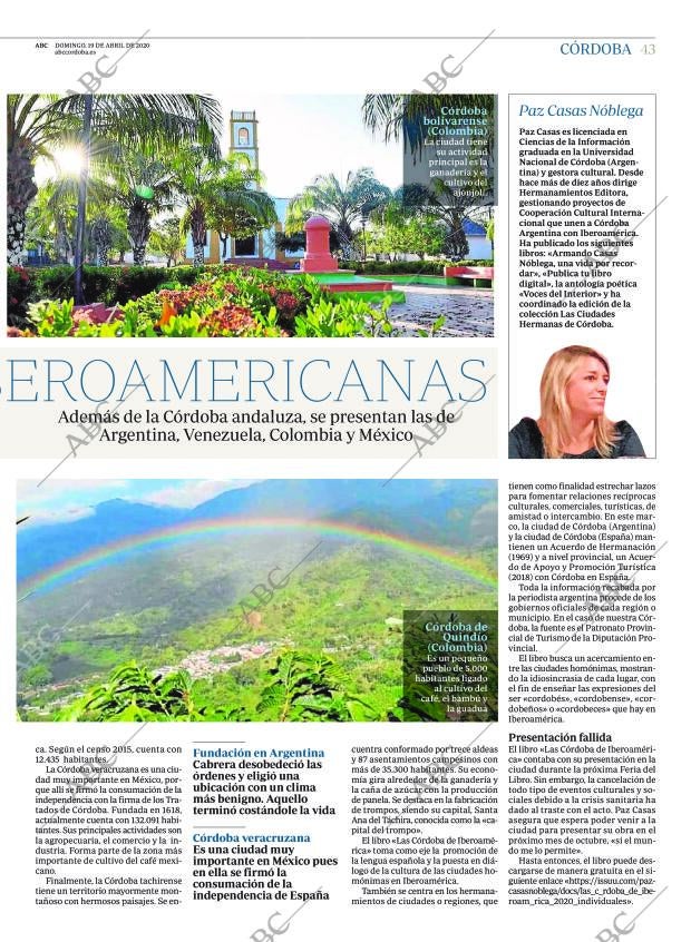 ABC CORDOBA 19-04-2020 página 43