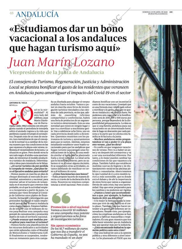 ABC CORDOBA 19-04-2020 página 48