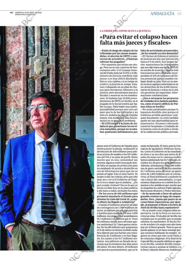 ABC CORDOBA 19-04-2020 página 49