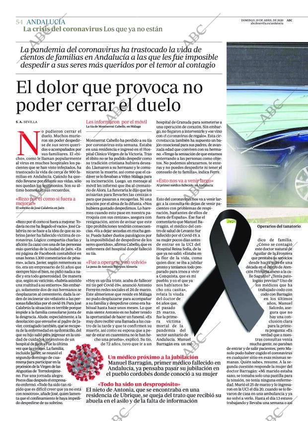ABC CORDOBA 19-04-2020 página 54