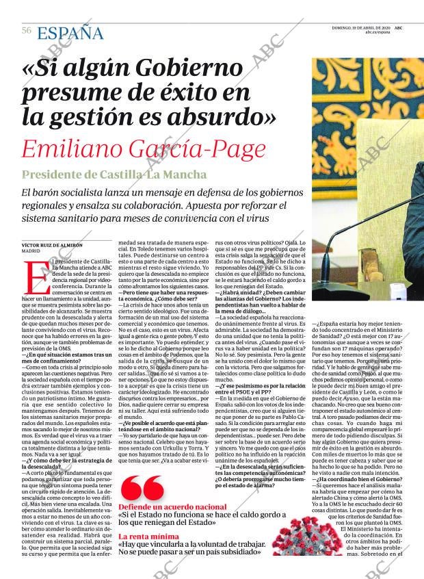 ABC CORDOBA 19-04-2020 página 56