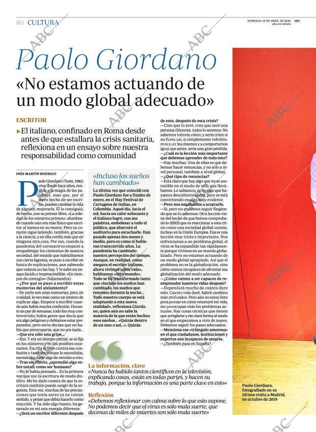 ABC CORDOBA 19-04-2020 página 80