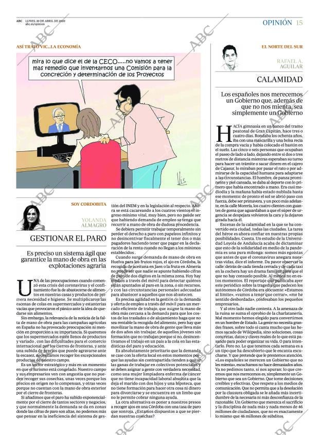 ABC CORDOBA 20-04-2020 página 15