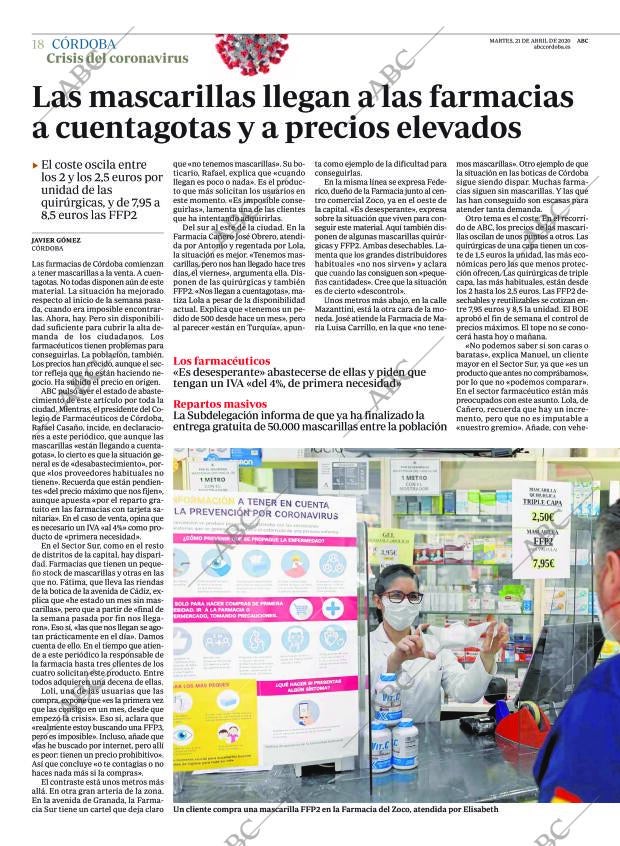 ABC CORDOBA 21-04-2020 página 18