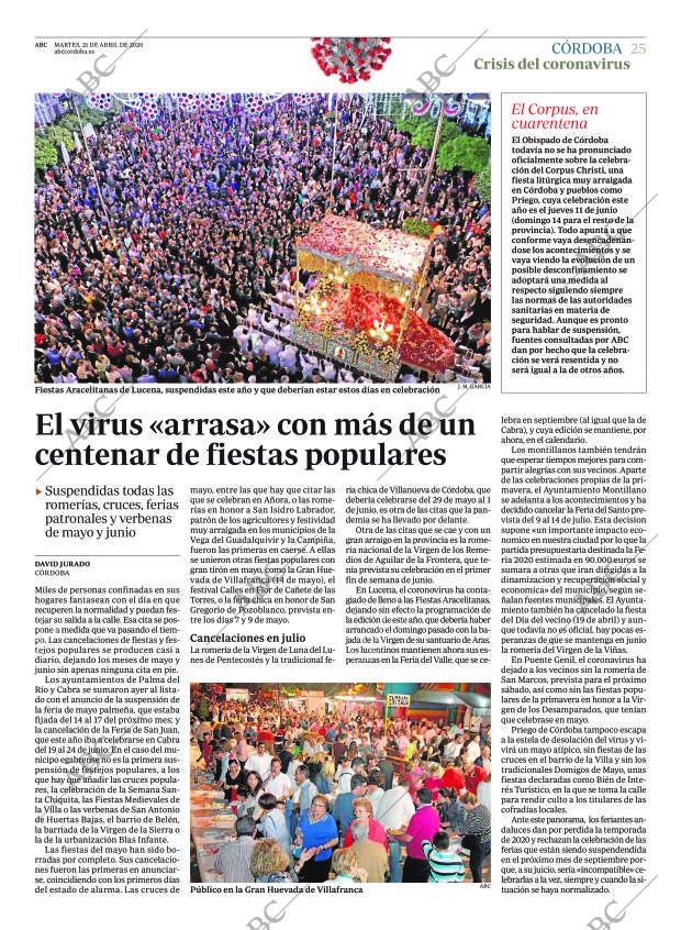 ABC CORDOBA 21-04-2020 página 25