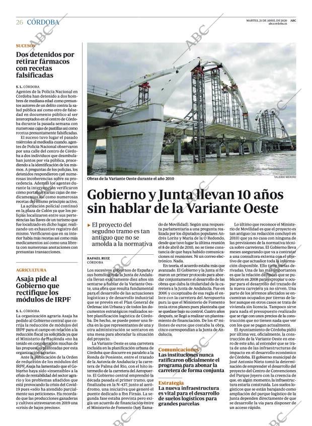 ABC CORDOBA 21-04-2020 página 26