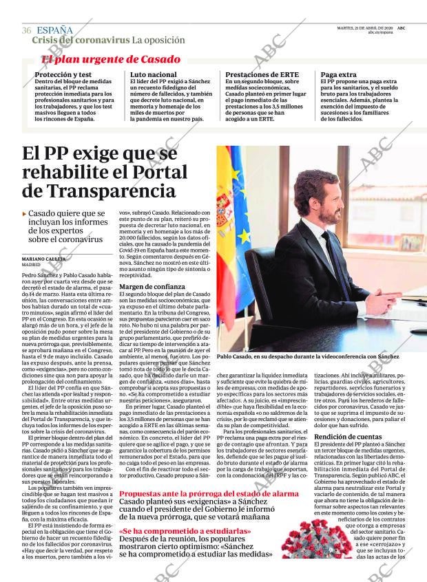 ABC CORDOBA 21-04-2020 página 36