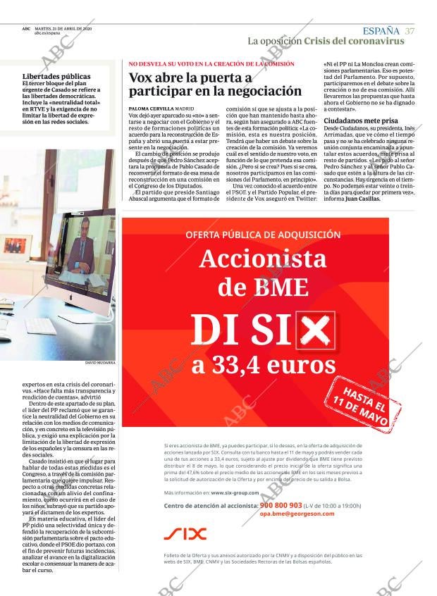ABC CORDOBA 21-04-2020 página 37