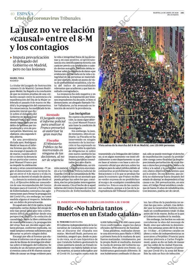 ABC CORDOBA 21-04-2020 página 40