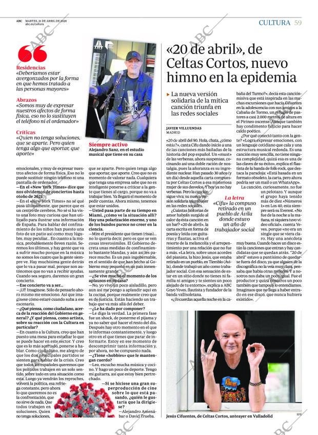 ABC CORDOBA 21-04-2020 página 59