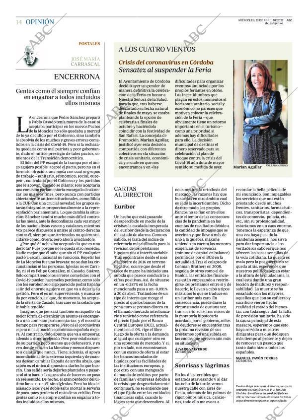 ABC CORDOBA 22-04-2020 página 14