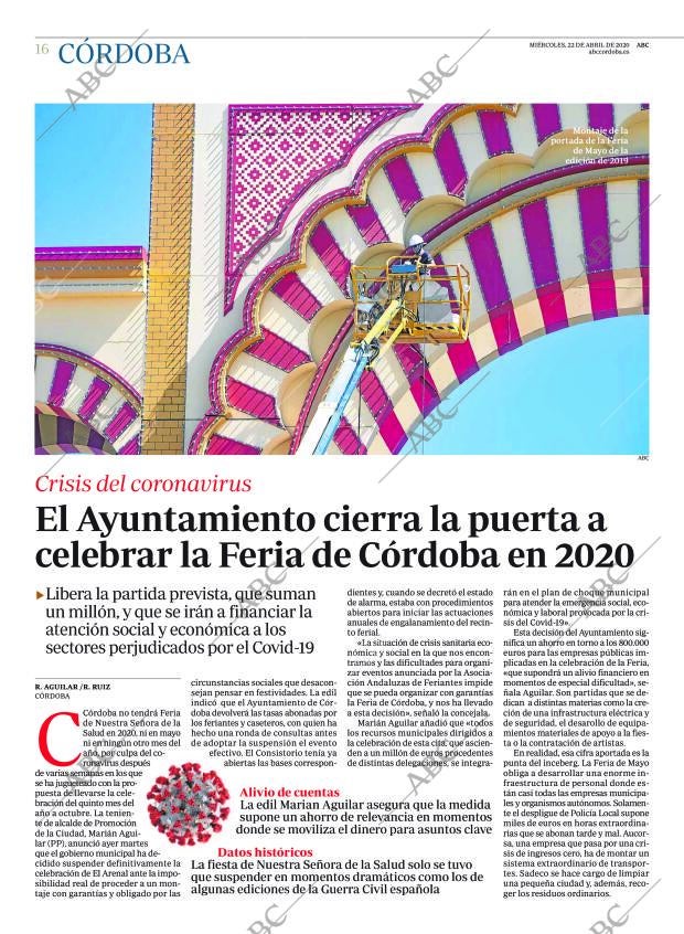 ABC CORDOBA 22-04-2020 página 16