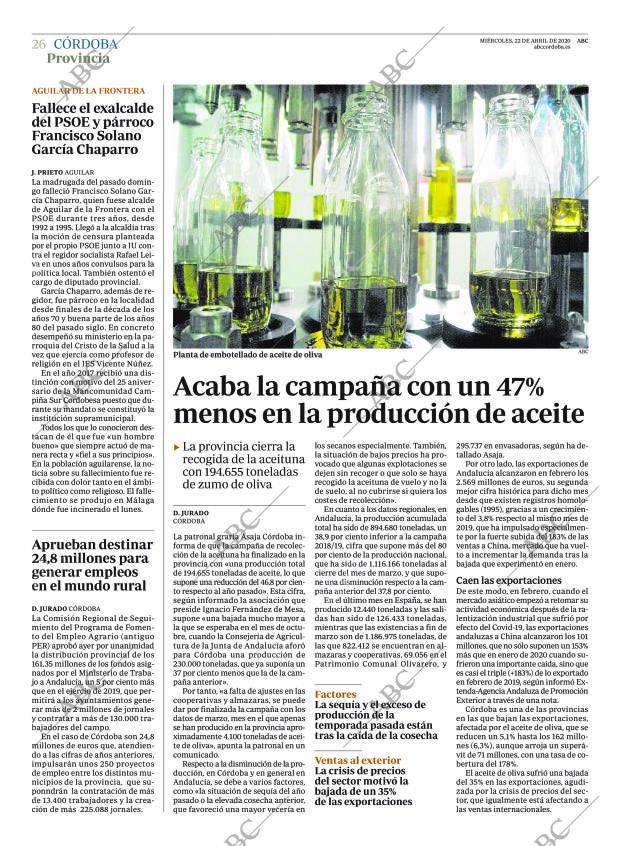 ABC CORDOBA 22-04-2020 página 26