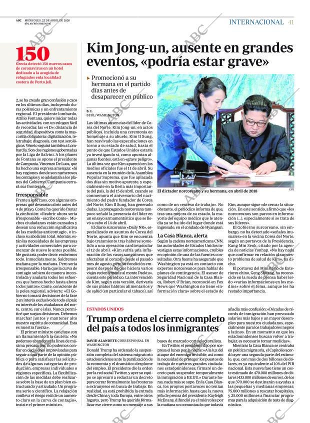 ABC CORDOBA 22-04-2020 página 41