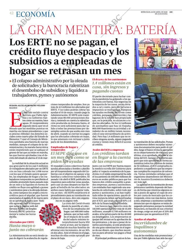 ABC CORDOBA 22-04-2020 página 42