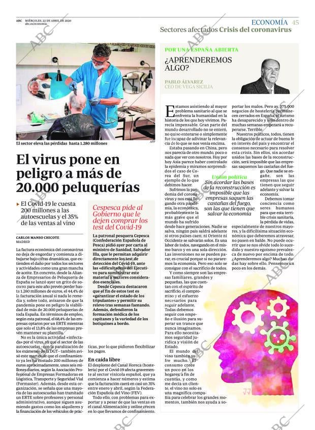 ABC CORDOBA 22-04-2020 página 45