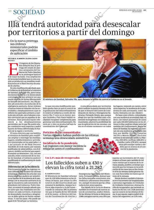 ABC CORDOBA 22-04-2020 página 48