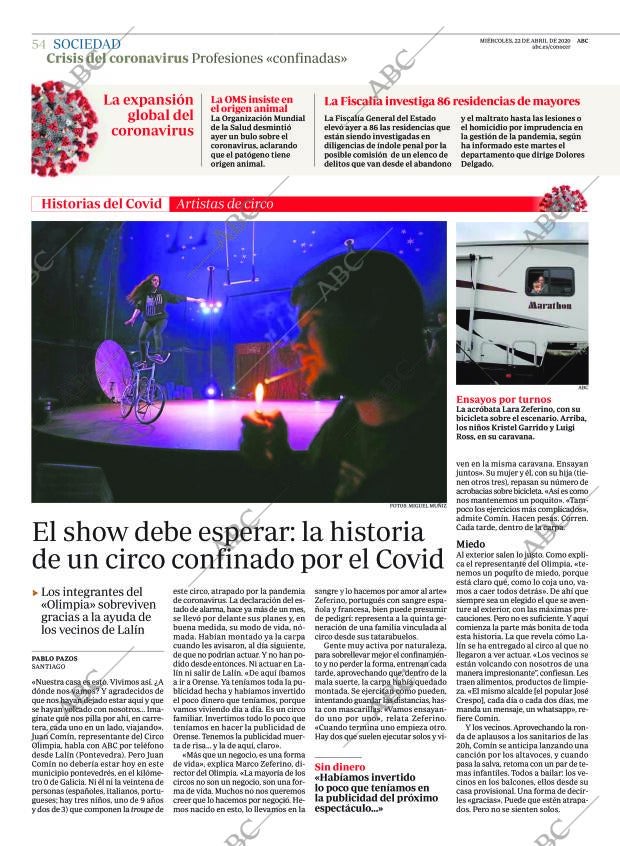 ABC CORDOBA 22-04-2020 página 54