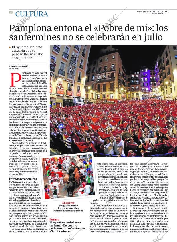 ABC CORDOBA 22-04-2020 página 58