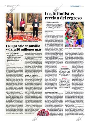 ABC CORDOBA 22-04-2020 página 63