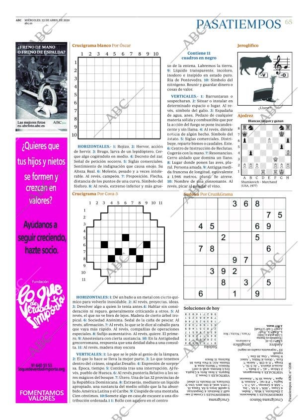 ABC CORDOBA 22-04-2020 página 65