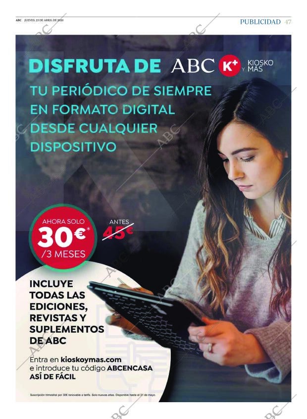 ABC CORDOBA 23-04-2020 página 47