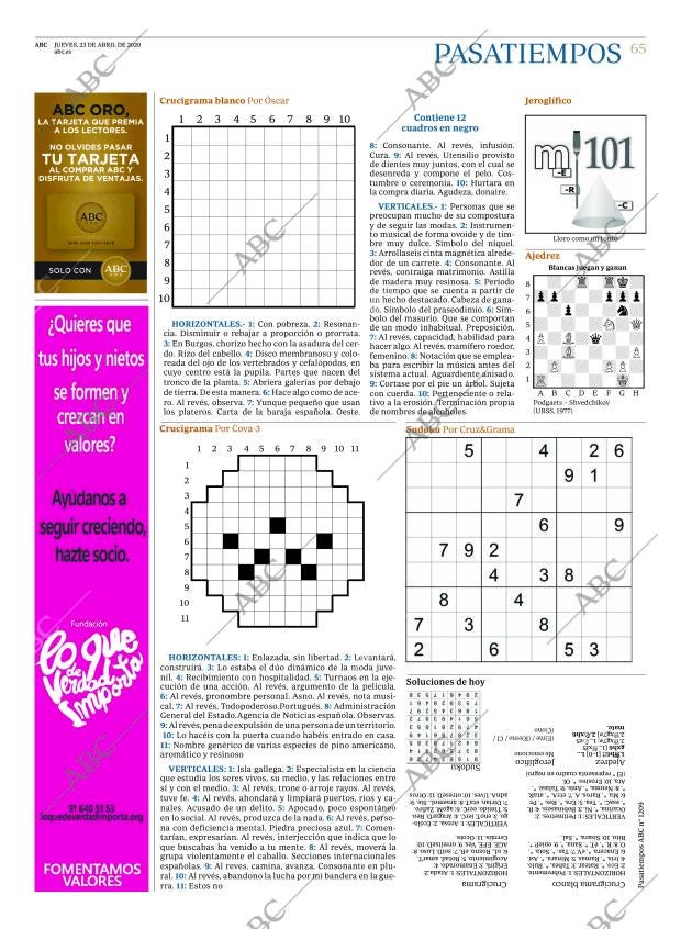 ABC CORDOBA 23-04-2020 página 65