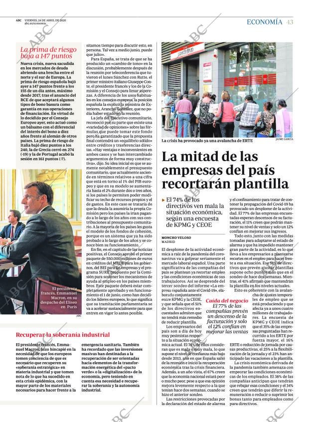 ABC CORDOBA 24-04-2020 página 43