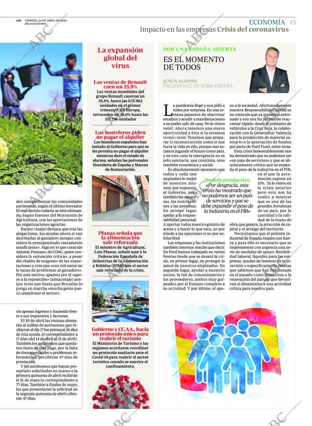 ABC CORDOBA 24-04-2020 página 45