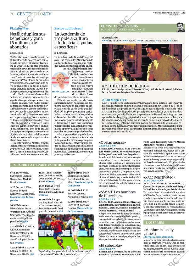 ABC CORDOBA 24-04-2020 página 70