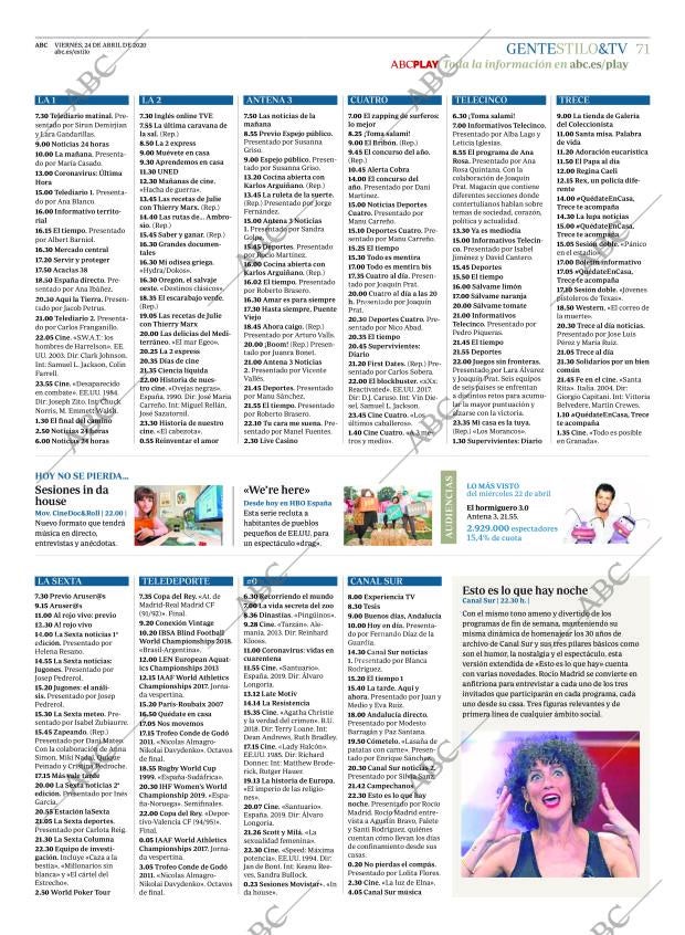 ABC CORDOBA 24-04-2020 página 71