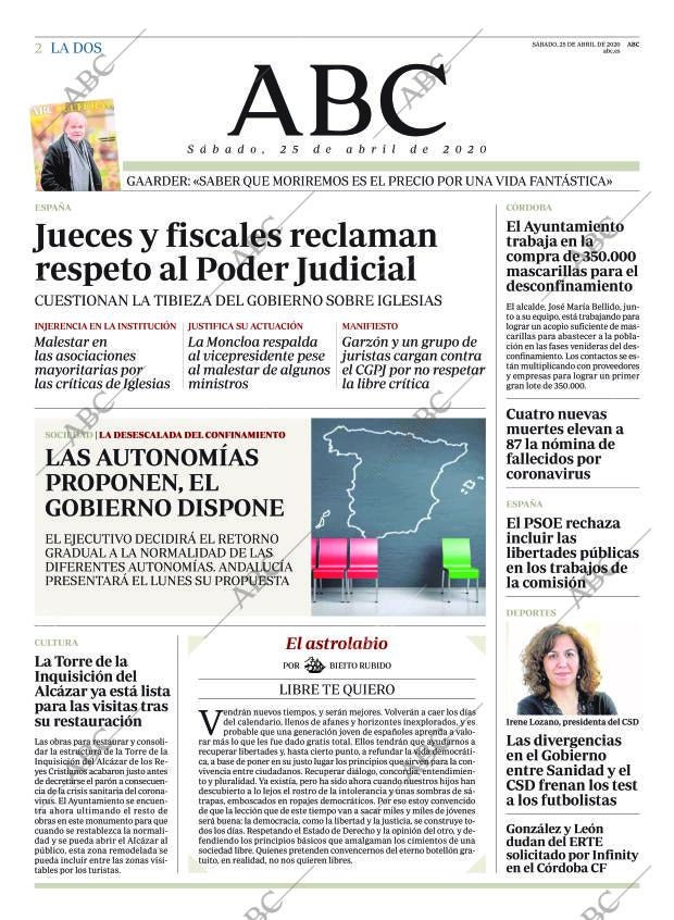 ABC CORDOBA 25-04-2020 página 2