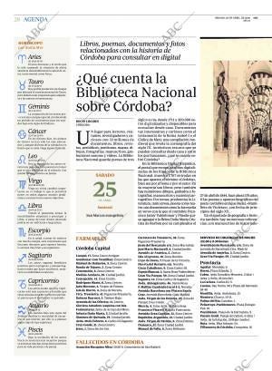 ABC CORDOBA 25-04-2020 página 28