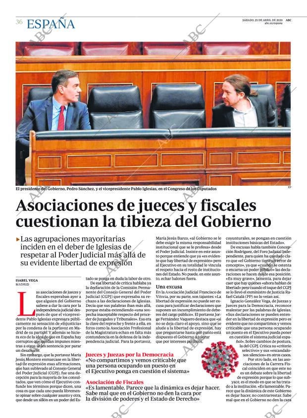 ABC CORDOBA 25-04-2020 página 36