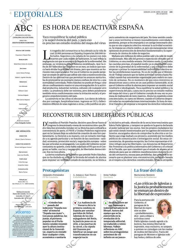 ABC CORDOBA 25-04-2020 página 4