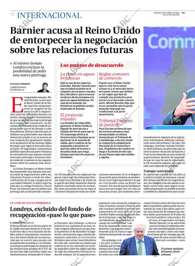 ABC CORDOBA 25-04-2020 página 42