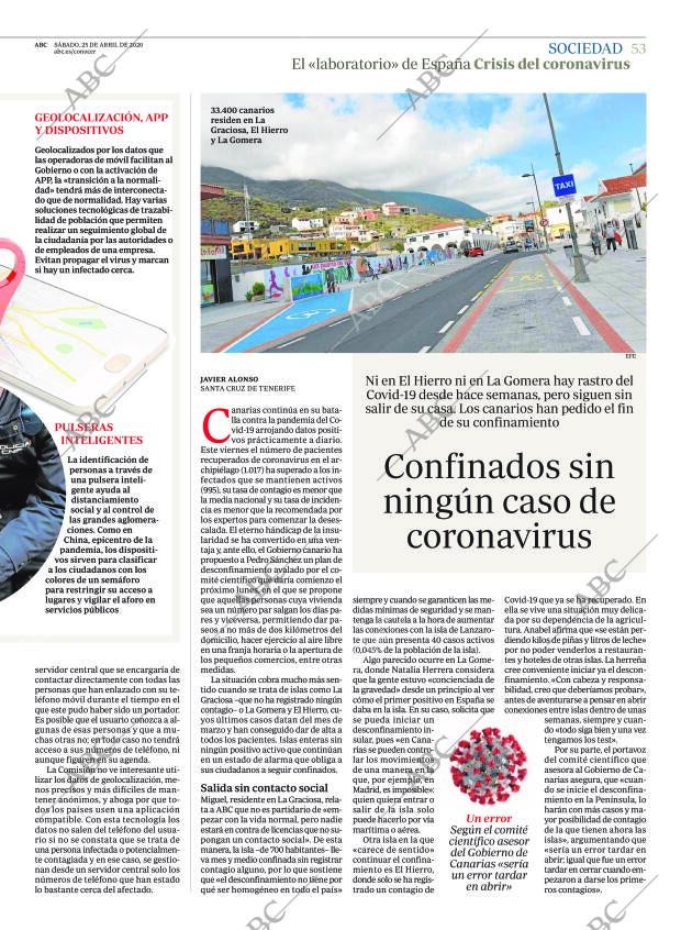 ABC CORDOBA 25-04-2020 página 53
