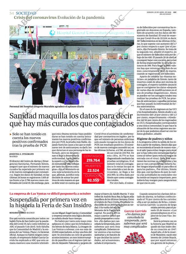 ABC CORDOBA 25-04-2020 página 54