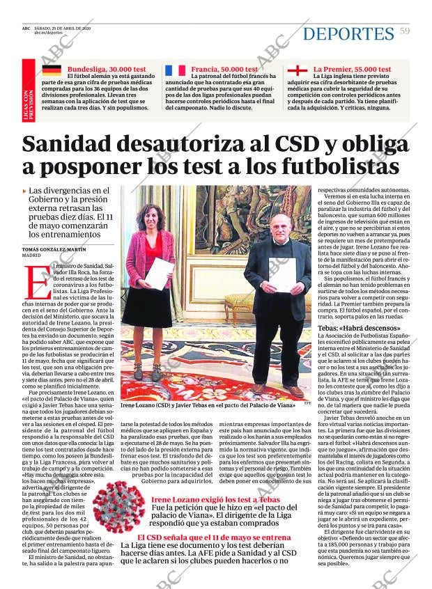 ABC CORDOBA 25-04-2020 página 59