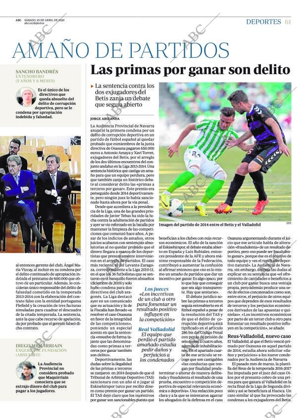 ABC CORDOBA 25-04-2020 página 61