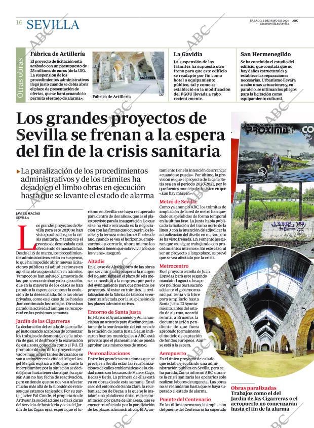 ABC SEVILLA 02-05-2020 página 16