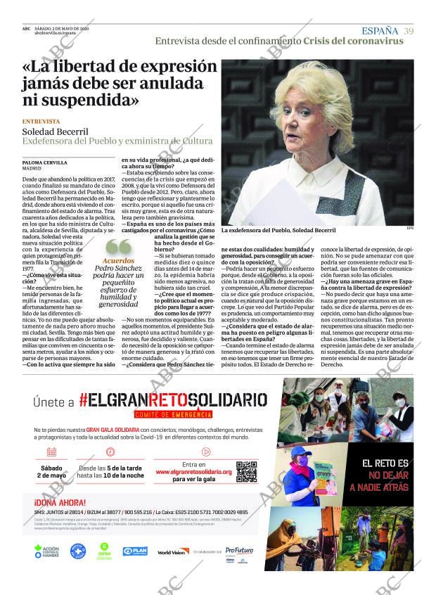 ABC SEVILLA 02-05-2020 página 39
