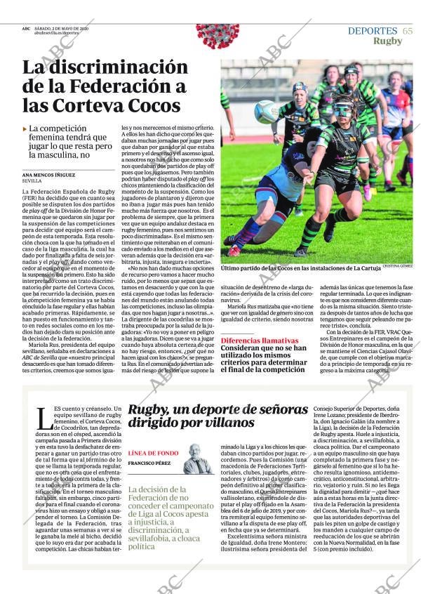 ABC SEVILLA 02-05-2020 página 65