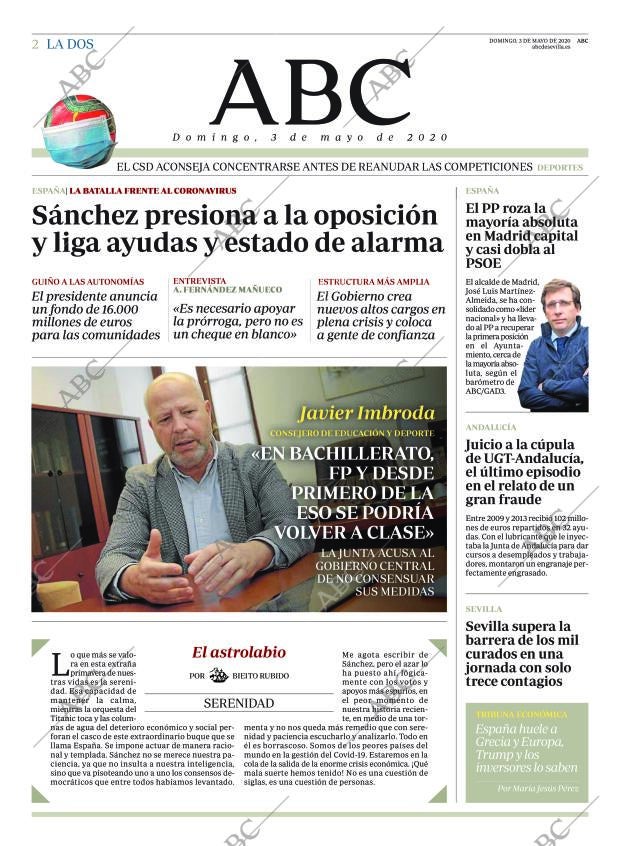 ABC SEVILLA 03-05-2020 página 2