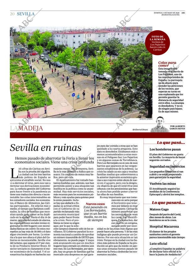 ABC SEVILLA 03-05-2020 página 20