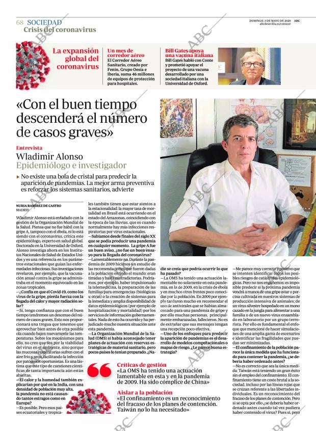 ABC SEVILLA 03-05-2020 página 68