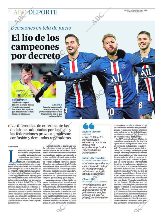 ABC SEVILLA 04-05-2020 página 70